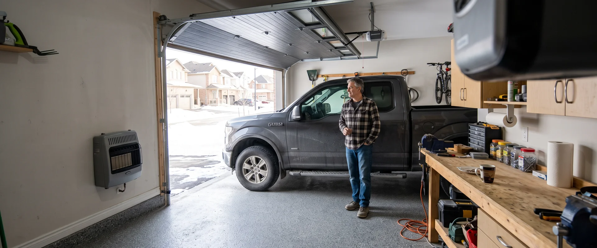 Custom Finishes & Heated Garages in Ontario